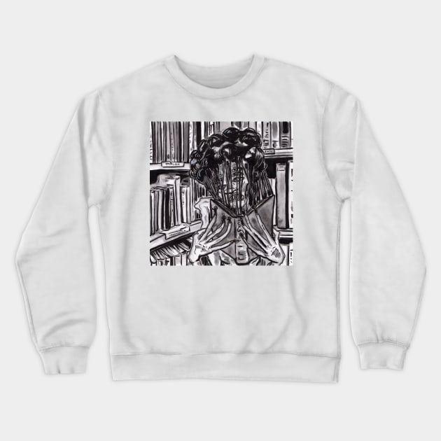 Couldn't Put it Down Crewneck Sweatshirt by JenTheTracy